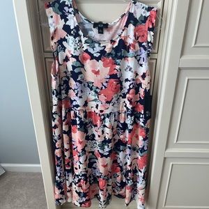 AGB floral dress, size XL, NWT